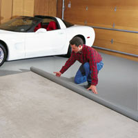 Garage Flooring - Roll Out Garage Floor Covering