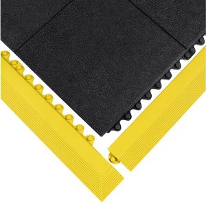 24/Seven Solid Matting Yellow Border