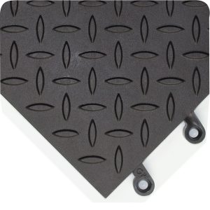 #599 ErgoDeck MAX Diamond Plate Black