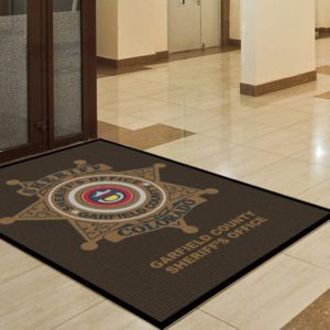 Berber Entrance Logo Mat