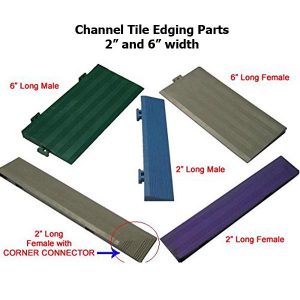 Channel Tile Edging Parts