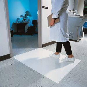 Clean Room Mat White