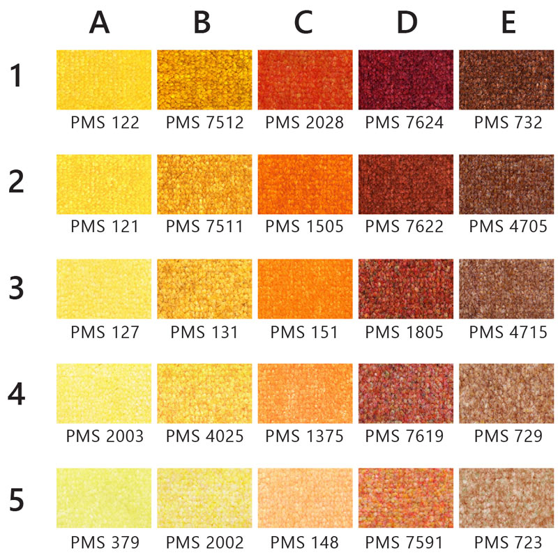 DigiPrint HD PMS Colors A1-E5