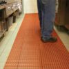 Elevate AFR drainage flooring for food service