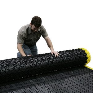 F.I.T. Modular Flooring can be rolled up