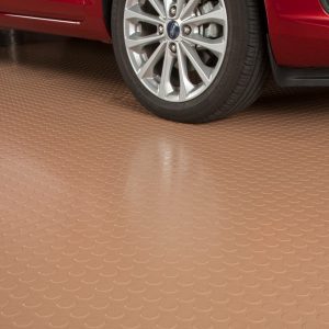 G-Floor Large Coin Covers Unsightly Garage Floors