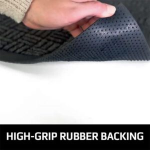 Highland Entrance Mat Rubber Backing