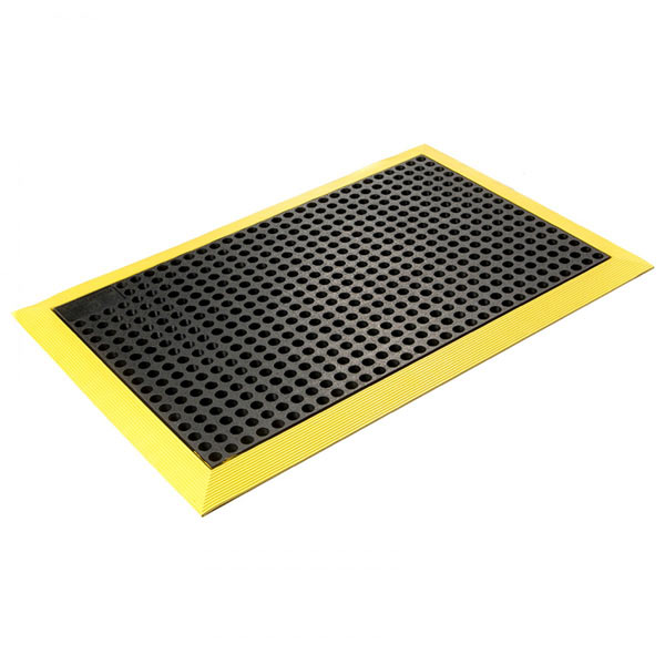 Drainage Holes Interlocking Design Safety Grid Mattings Rubber