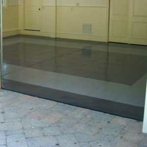 Locktile interlock flooring edging