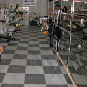 Locktile interlock flooring for industrial use