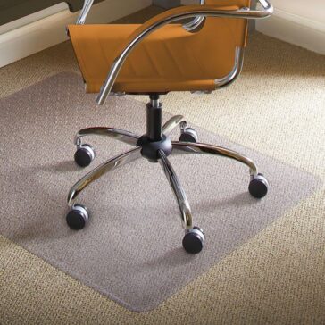 Natural Origins Rectangle Chairmat for Carpet