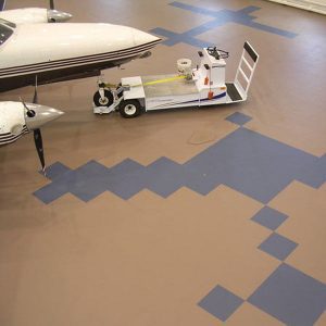 Tuff-Seal Floor Tile for Hangars