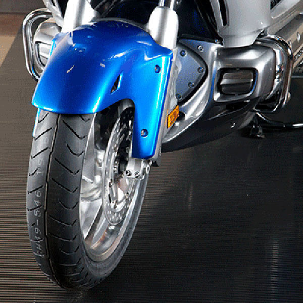 G-Floor Motorcycle Parking Pad  G-Floor Motorcycle Mat by