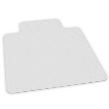 Natural Origins Rectangle Chairmat with lip for carpets
