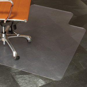 Natural Origins Rectangle Chairmat with lip for hardfloors